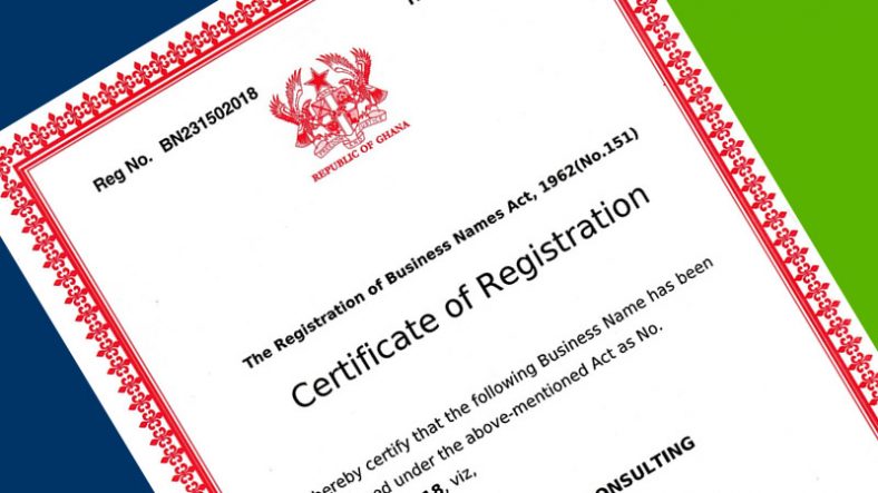 types of business registration in Ghana