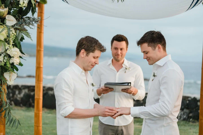 OpenAI CEO Sam Altman Ties the Knot with Partner Oliver Mulherin