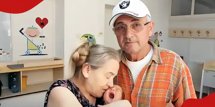 A 60-year-old woman, after two decades of striving to conceive, finally welcomes a baby only to have her husband leave soon after