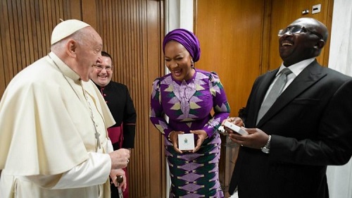 Italy: Vice President Dr Mahamudu Bawumia meets Pope Francis