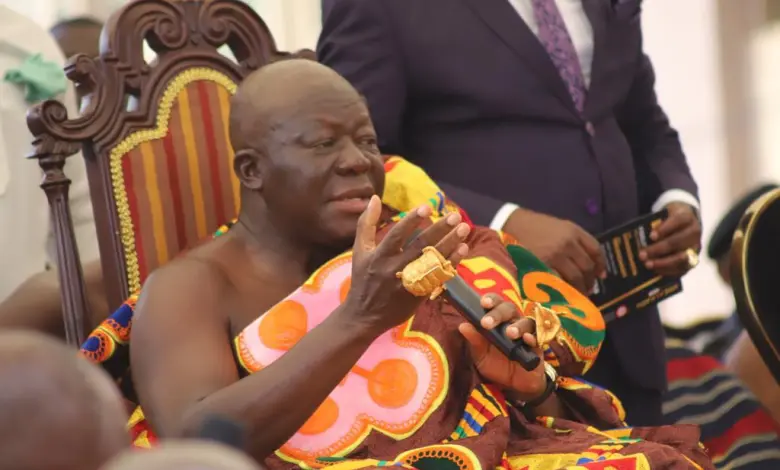 Otumfuo calls for urgent action against “galamsey” to preserve Ghana’s environmental heritage