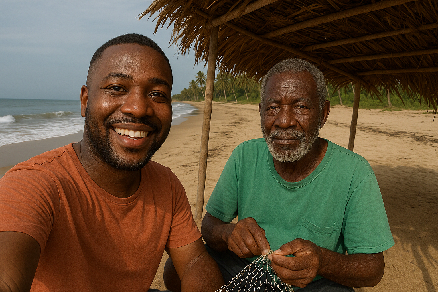 My Serene Escape to Busua Beach: Where Ghana Meets the Sea