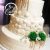 3 tiered wedding cake